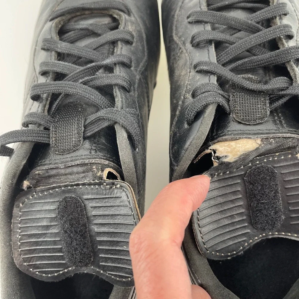 Puma black leather